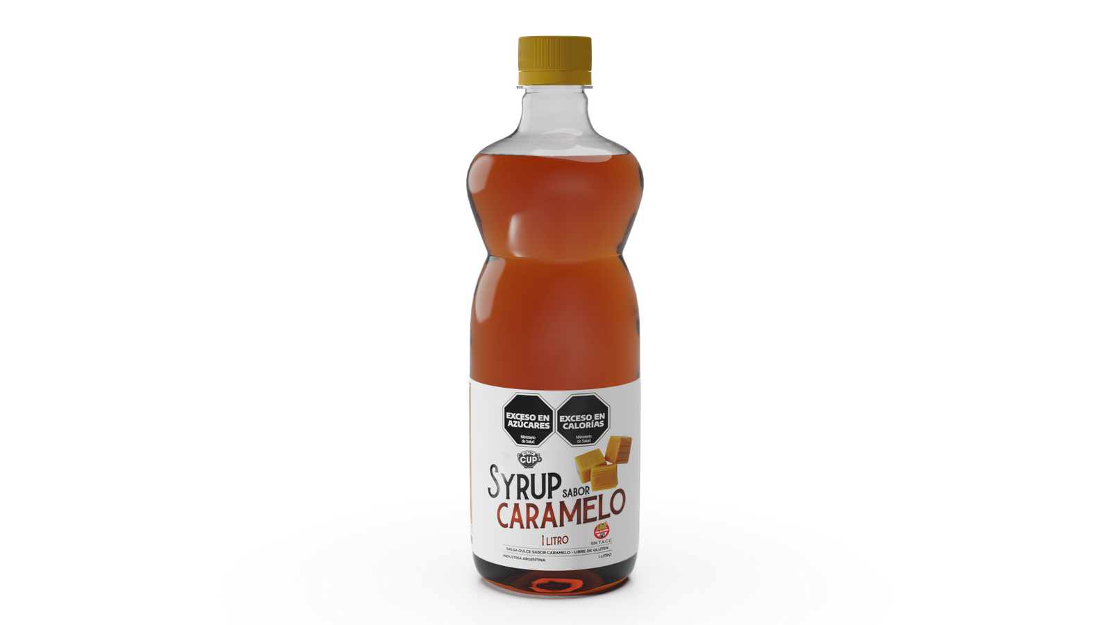Syrup Caramelo In The Cup